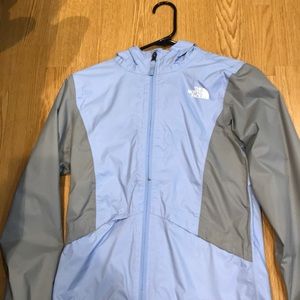 north face rain coat
